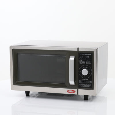 General Commercial Microwave with Dial Control, in Stainless Steel