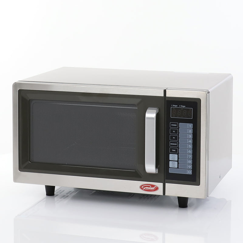 General Commercial Microwave with Digital Touch Pad, 120V/1,000W, in Stainless Steel