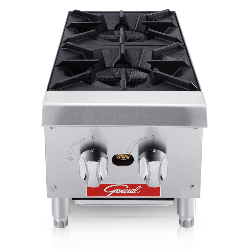 Double Burner Hot plate for Cooking 12 Inches GCHP-12-2
