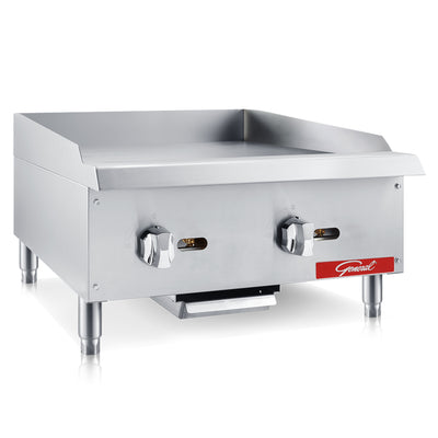 24" griddle flat top grill