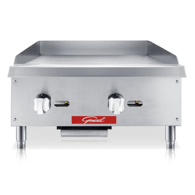 24" commercial flat top grill