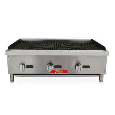 Gas Radiant Charbroiler 36"