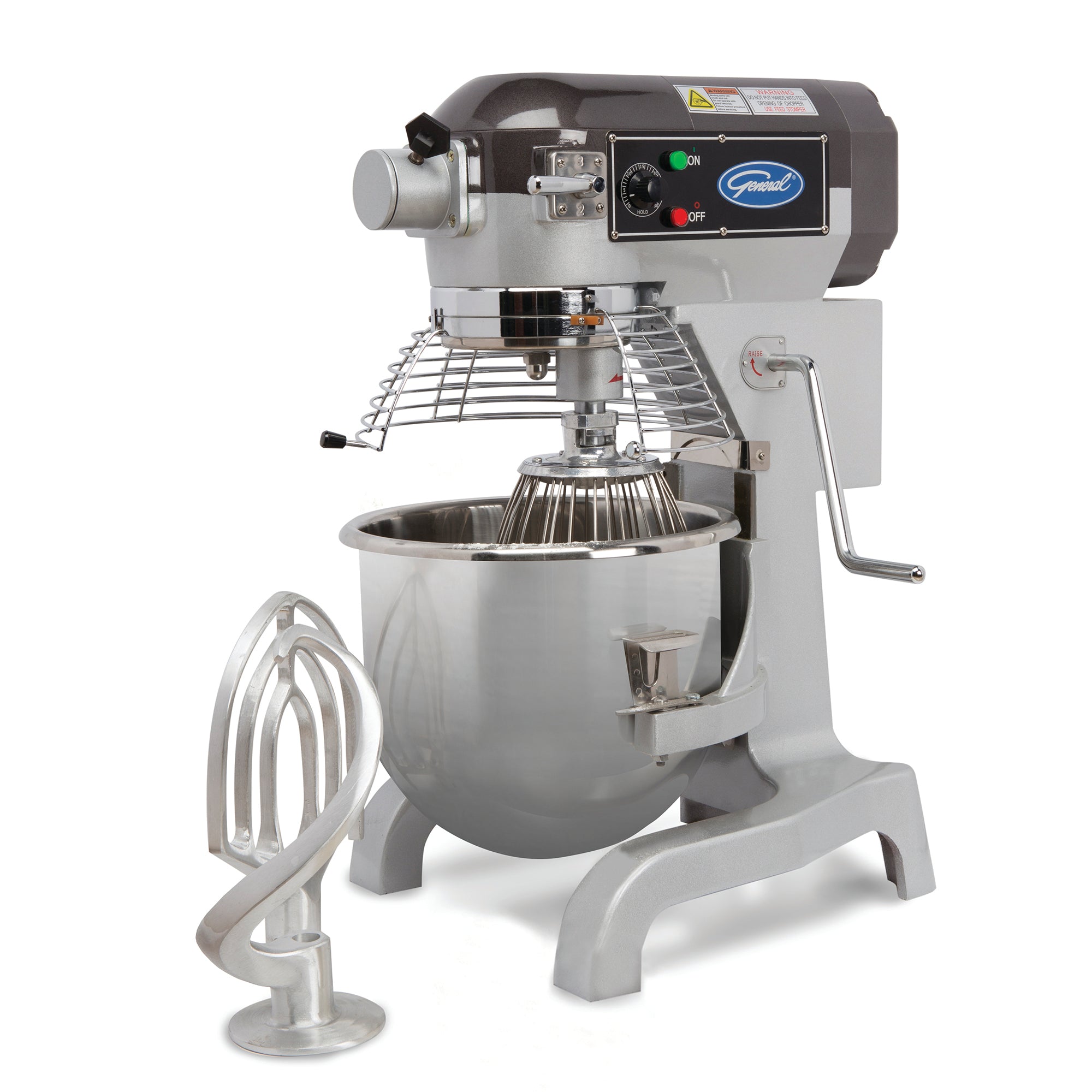 1.5HP Commercial Bakery Mixer 30Qt 3-Speed Stand Bakery Mixer Pizza Bread  Flour