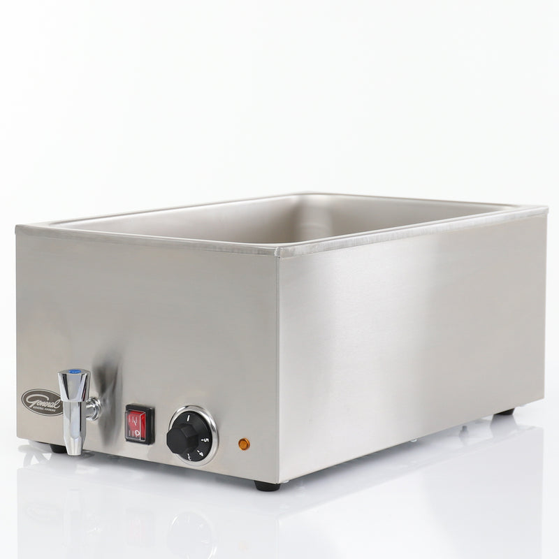 Food Warmer: GFW-100D Portable Food Warmer with Drain, Stainless Steel -  General Food Service