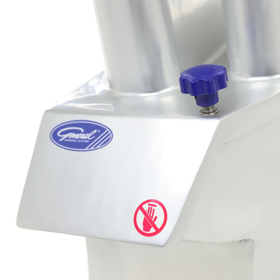 Safety features on food slicer
