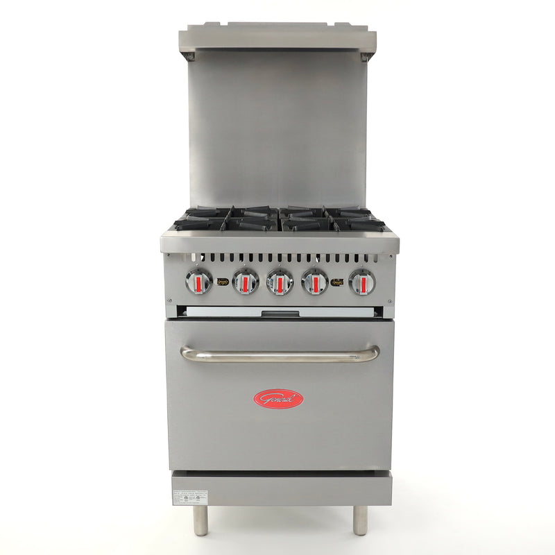 Gas Range with Oven, liquid propane or natural gas, 