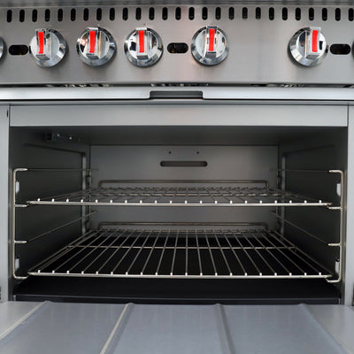 commercial oven interior