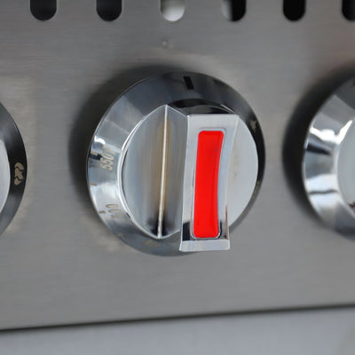 easy dial knob on gas range burners